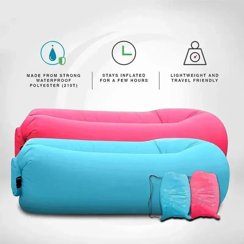 Inflatable Lounger Best Air Sofa for Camping Outdoors