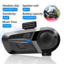 Motorcycle Bluetooth Headset - Hands-Free Calling