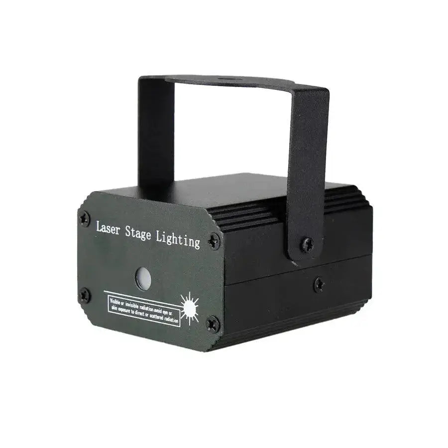 Compact 2in1 RG Laser Projector For DJ Parties Light