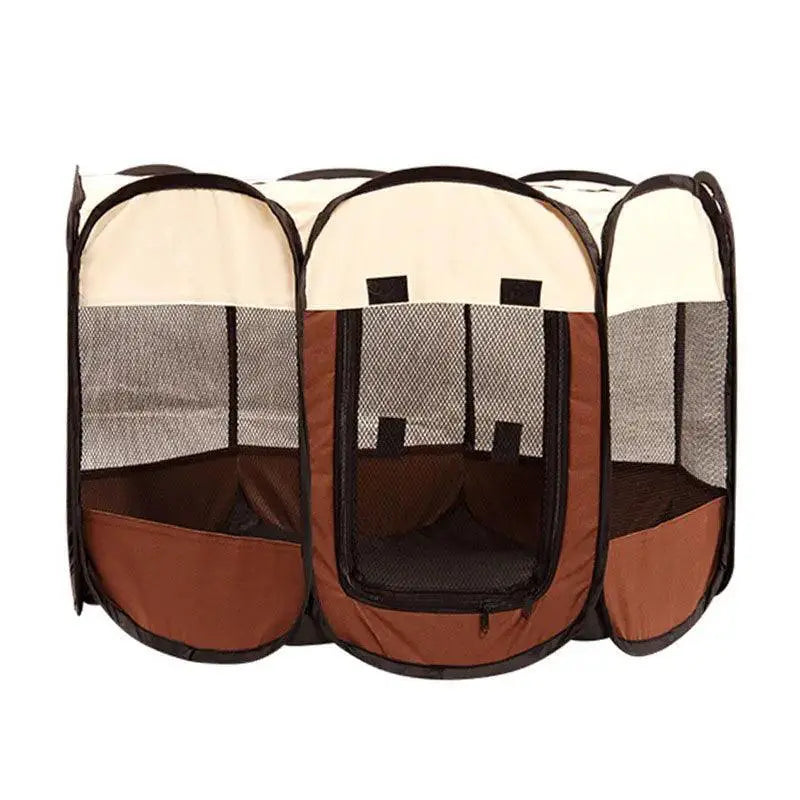 Portable Pet Tent House Lightweight Oxford Outdoor Playpen
