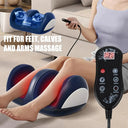 Upgraded Super Big Electric Leg Massager Smart Heating Foot Machines Hot Compression Shiatsu Kneading Roller Calf Muscle Relax