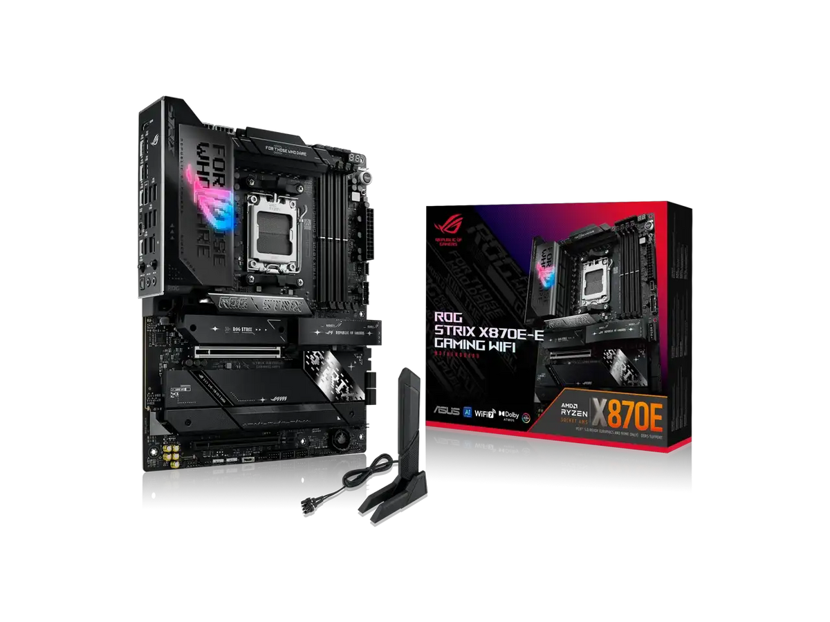 ASUS ROG STRIX GAMING WIFI AMD ATX motherboard power — product view 2