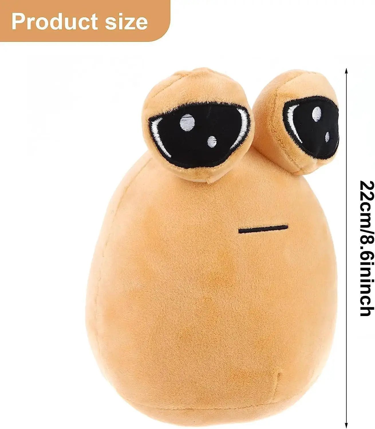 Pou Plush Alien Toy Soft Cotton Adorable Design For Kids