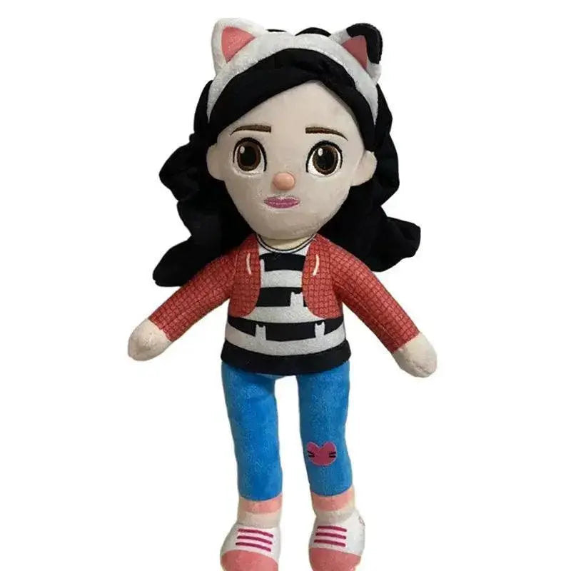 Gabbys Mercat Adventure Plush Toy Smiling Cat Doll For Kids