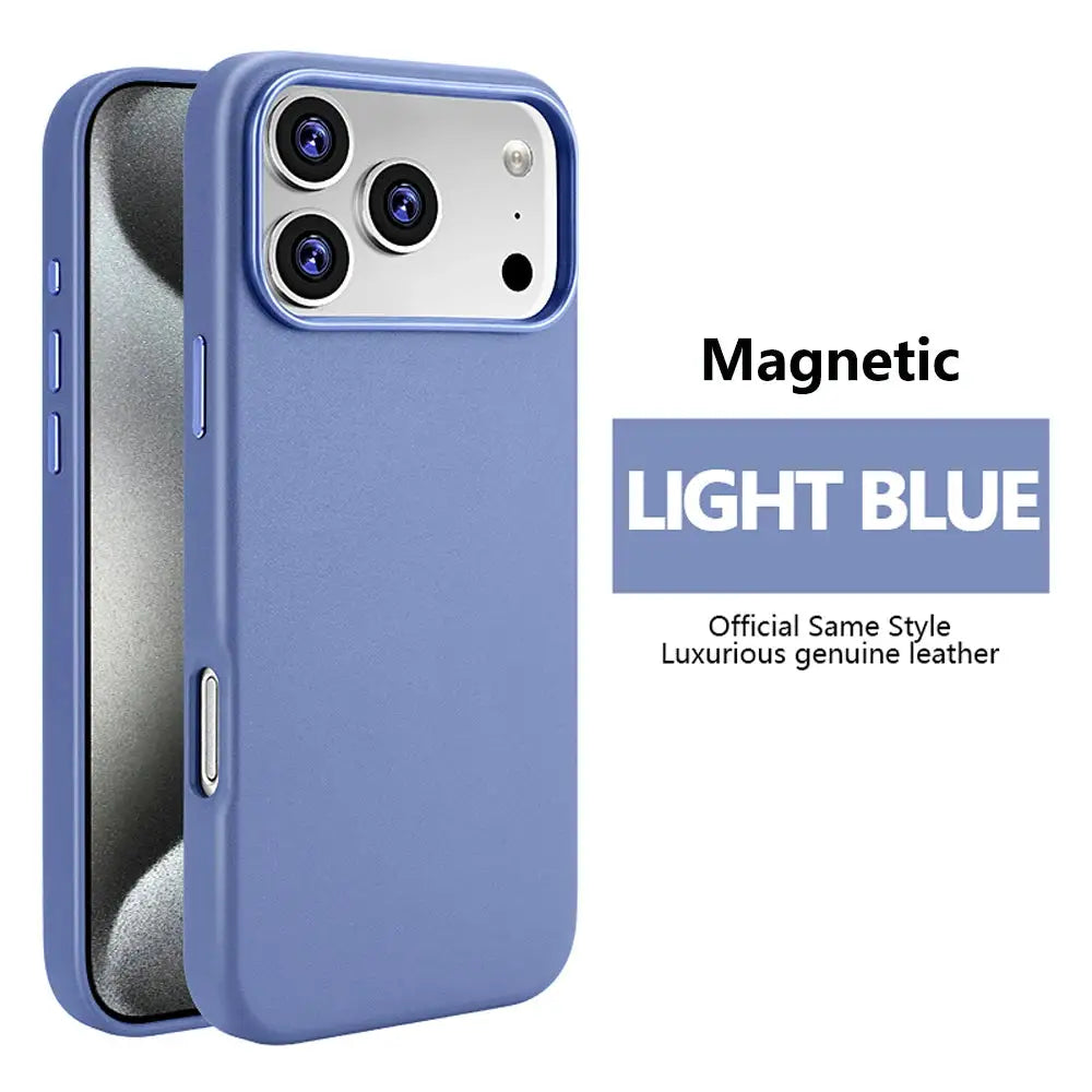 Magnetic Leather IPhone Case - Shockproof Magsafe — product view 14