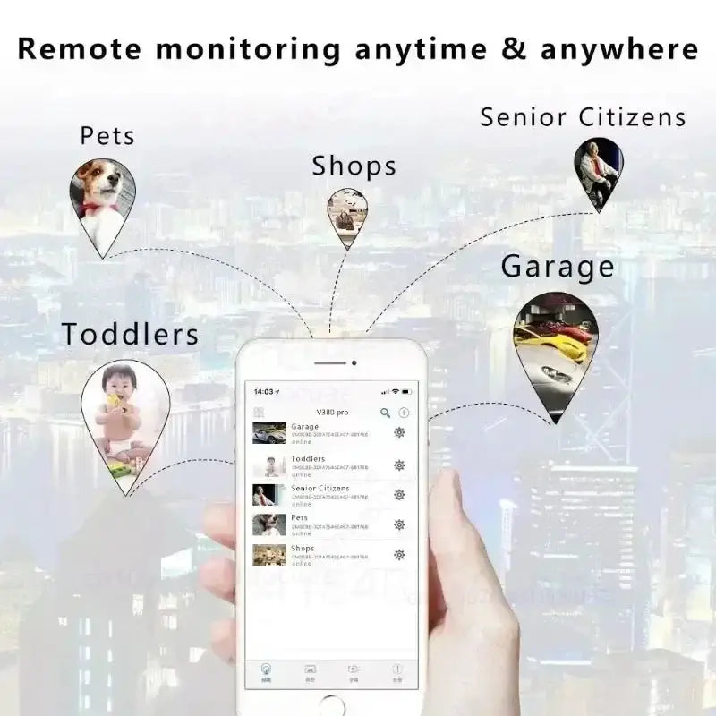 Smallest 1080P HD Mini Camera WIFI Built-in Battery IP Remote Monitoring Camcorders Invisible IR Night Vision Body Cam Espia Cam