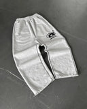 Embroidered Baggy Sweatpants for Women
