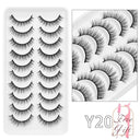 Glamorous 3D Mink False Eyelashes Bundle for Every Occasion