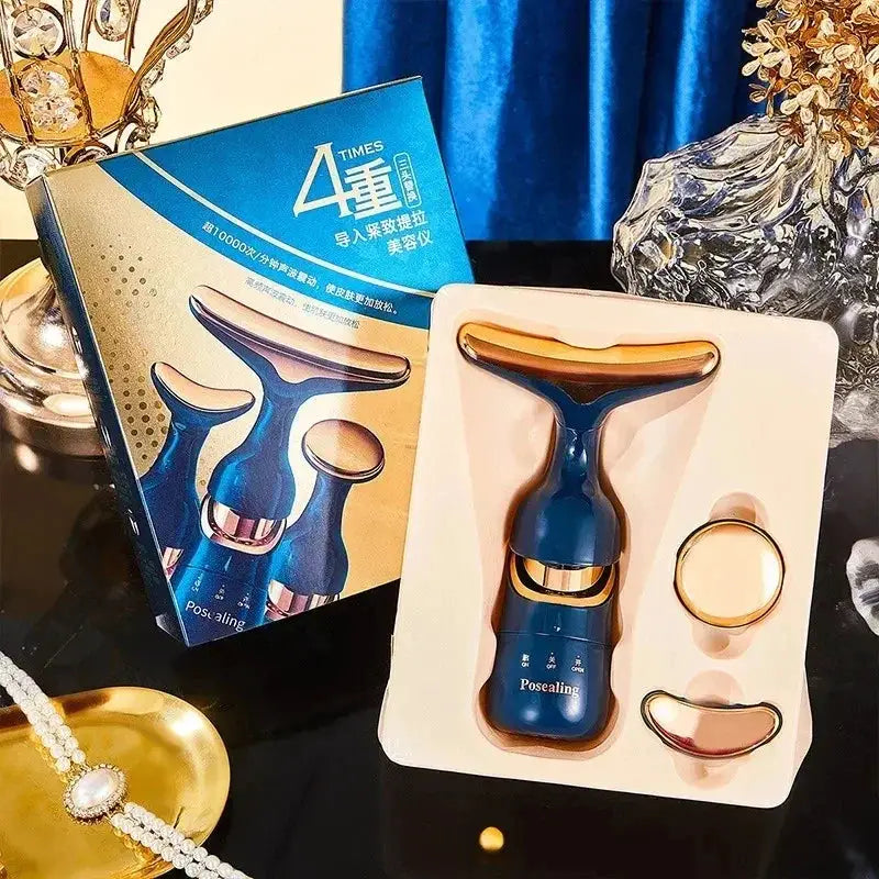 Face Slimmer EMS Beauty Instrument 3 In 1 Device Pro