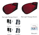Red Light Therapy for Feet,Infrared Light Therapy Shoes Wraps Toes & Ankle,Led Near Infrared Light Boots,Adjustable Power & Time