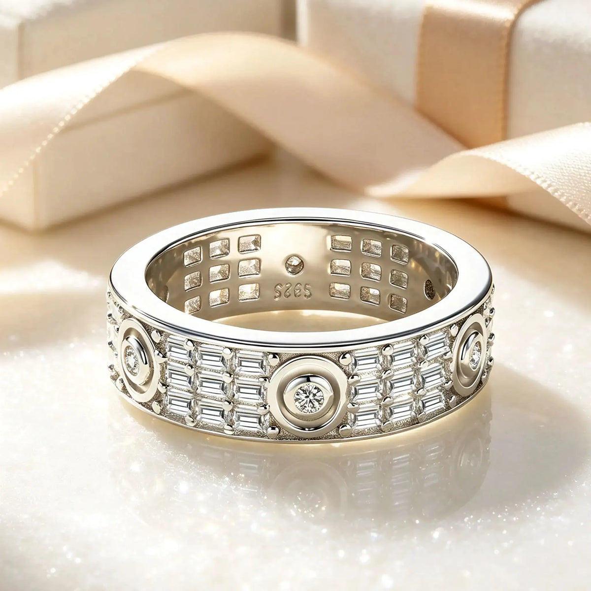 Sterling Silver Sterling Silver Moissanite Ring — product image 1