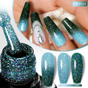 Winter Magic Nail Gel Kit: Mesmerizing Snowflake Art