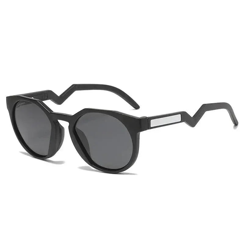 Luxury Polarized Round Sunglasses for Men and Women UV400