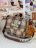 Middle-Age Shoulder Bag: Japanese & South Korean Style