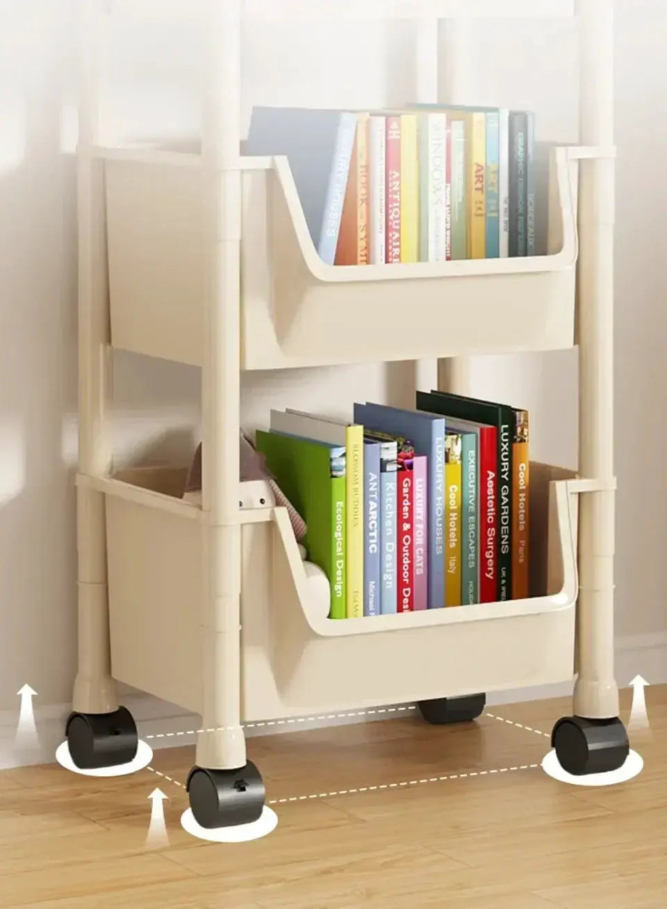 Storage Cabinet On Wheels for Kitchen — product view 12