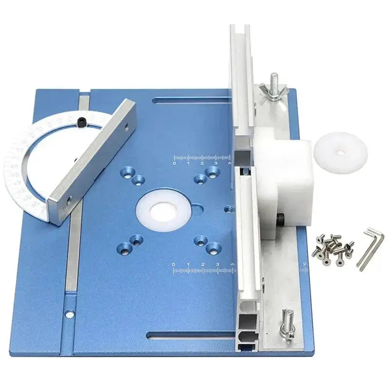 Aluminium Wood Router Table Insert Plate With Miter Gauge