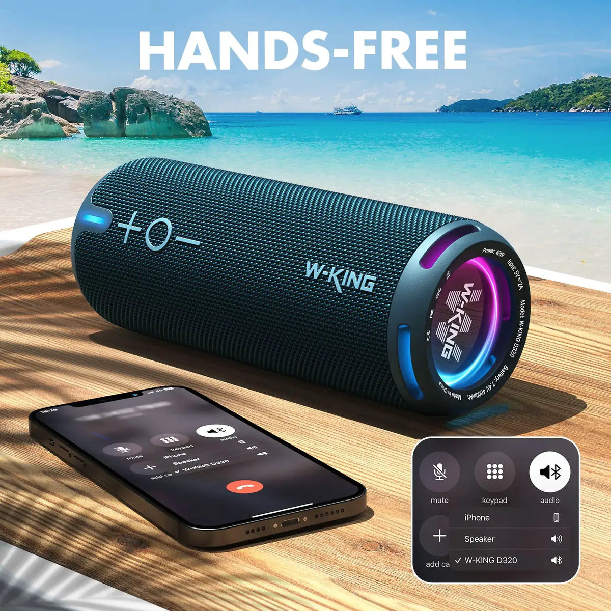 W-King Bluetooth Speaker Style MAGGA — product image 3