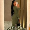 Event-Ready Draped Maxi Dress for Women