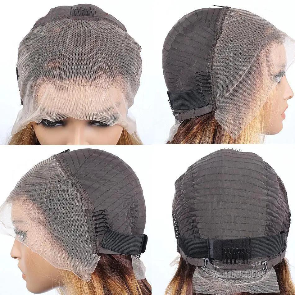 Highlighted Bob Wig Lace Front Human Hair Premium Quality