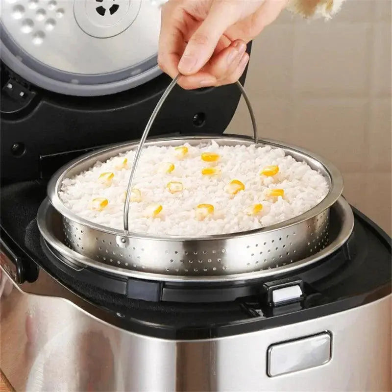 Stainless Steel Steamer Basket for Rice and Vegetables
