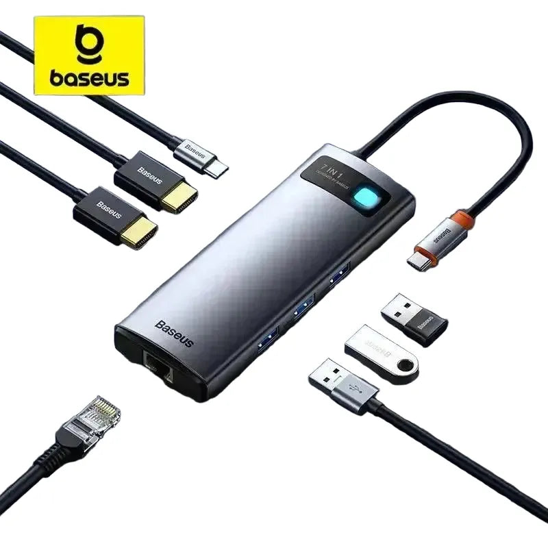 Baseus USB C Hub Ultimate HD Connectivity Solution — product view 1