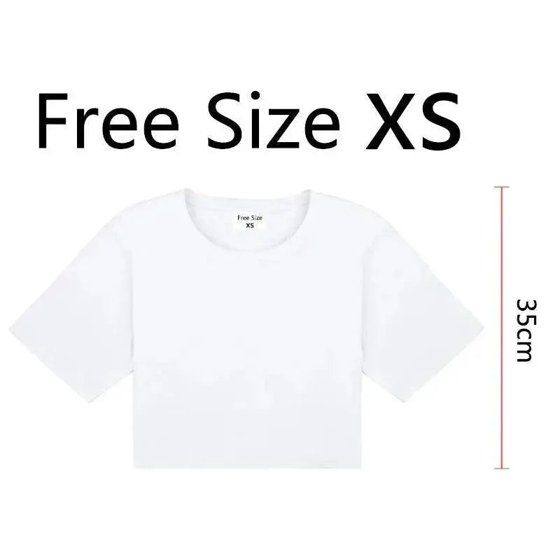 Harajuku Anime Streetwear Tee Trendy Couple Print Women
