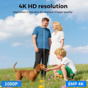 4K Outdoor Dual Lens Camera for Home Use