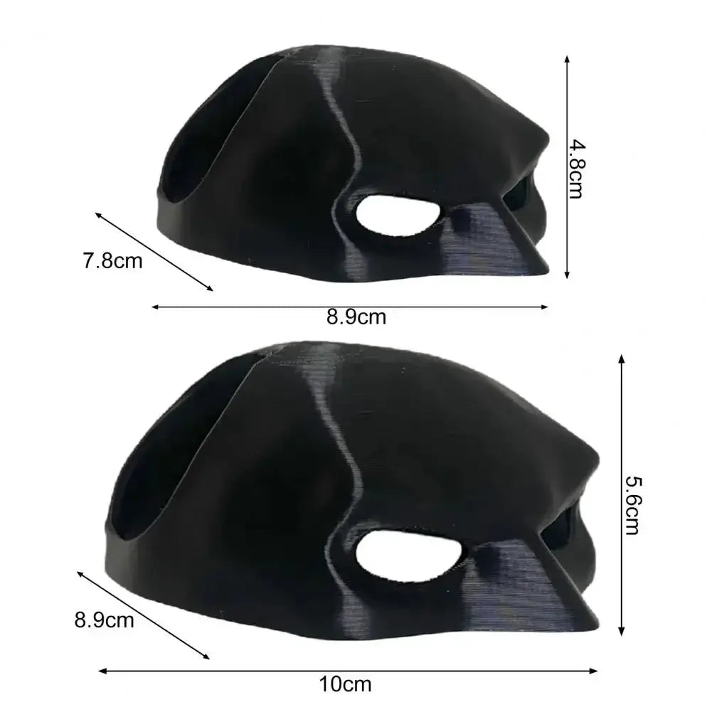 Cat Bat Cosplay Hat Cat Face Cushion Black Halloween