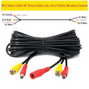 Extended Reach Car Backup Camera Cable