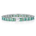 Trendy Sterling Silver Moissanite Silver