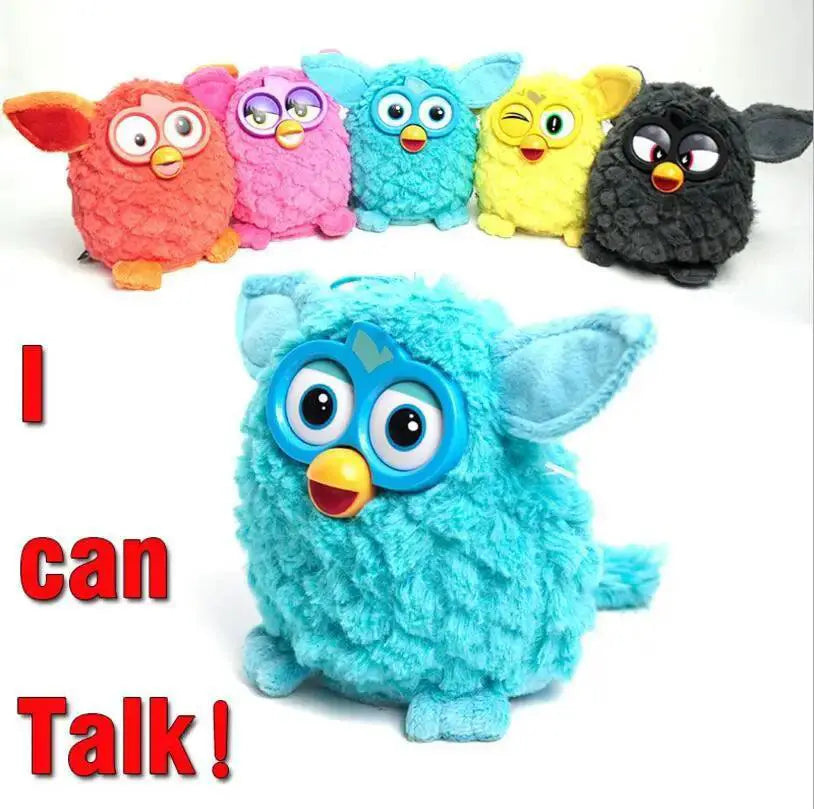 Interactive Talking Owl Plush Toy Record Speak Learn Fun
