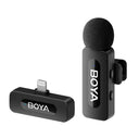BOYA BY V3 Wireless Lavalier Microphone For iPhone Android Smartphones Streaming