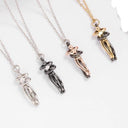 Hugging Necklace Jewelry Choker Pendant Chain Gift