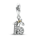 Sterling Silver Charm Pendant Beads