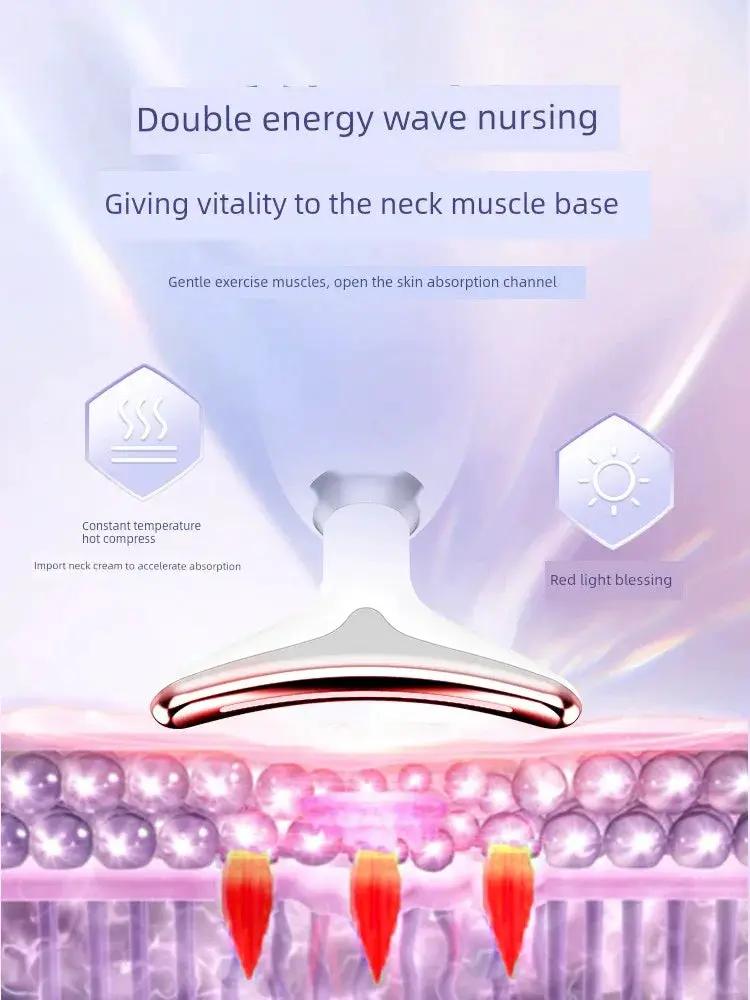 Vlvee French Neck Pattern Massager Lifting Beauty Device - OurLum.com