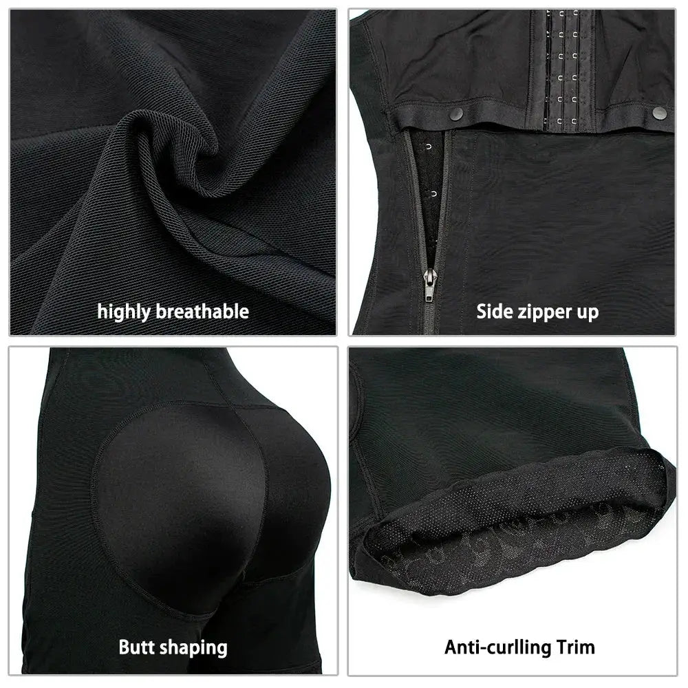 Ultimate Curve Shaping Full Body Corset Bodysuit Shapewear