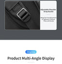 Lifetime Guaranteed Anti-Theft Men's Laptop Backpack Safe