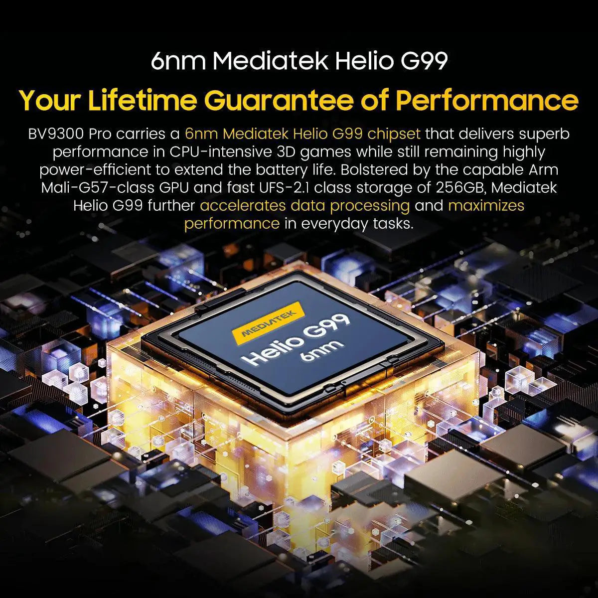 Blackview BV9300 Pro Rugged Smartphone 15080mAh Battery
