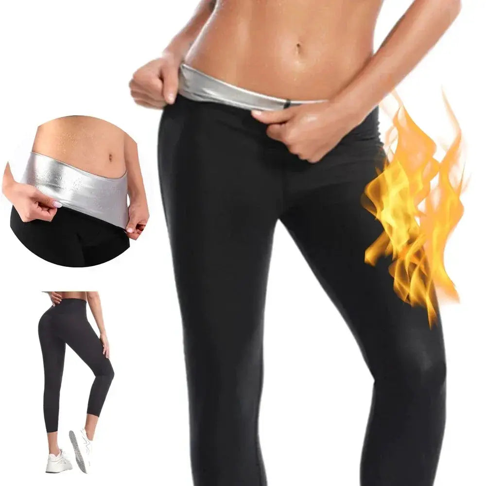 Waist Sauna Compression Shorts For Women Slimming Shaper