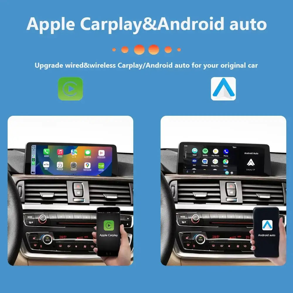 BONROAD Wireless CarPlay Android Auto Airplay Autolink Mirroring Adapter MMI Box Module For BMW F10 F11 F01 F56 F25 F20 F21 F22 F23 F30 F31 F32 F33 F34 F36 NBT system