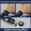 Men Electric Razor - Compact Wet Dry One Touch Cordless
