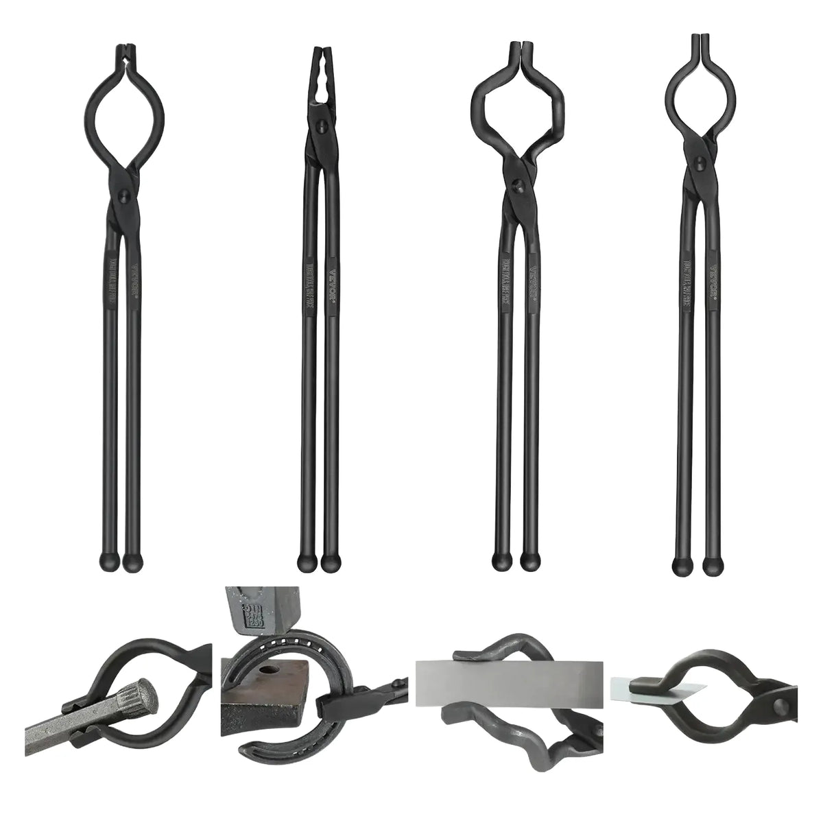 Blacksmith Tongs Set Carbon Steel — product image 1