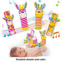 Newborn Animal Rattles - Gentle Motor Skills