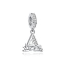 Sterling Silver Charm Star Letters