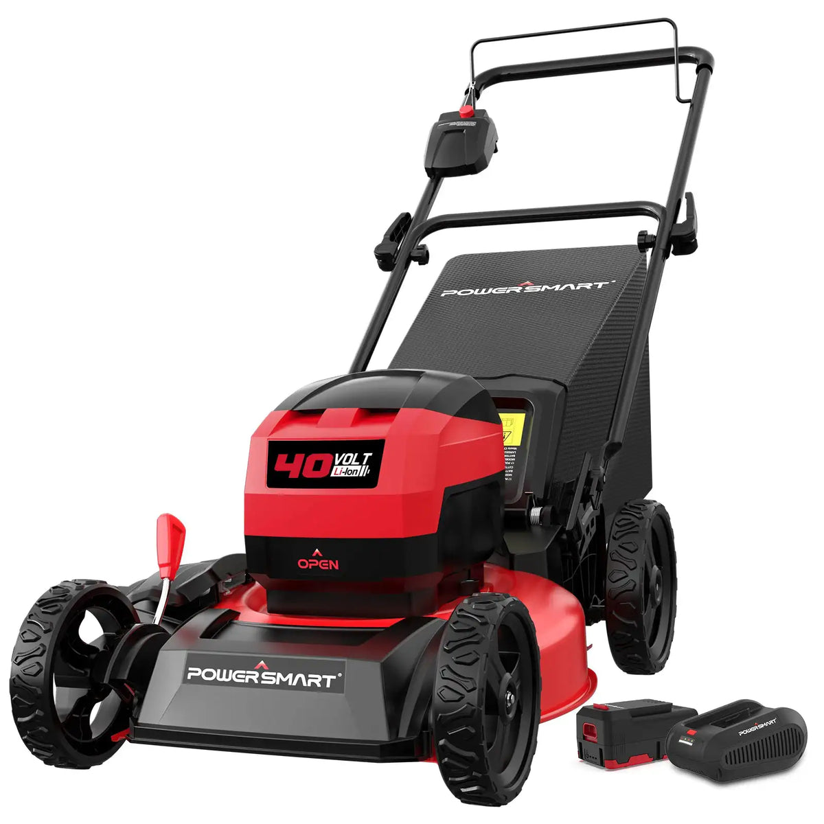 PowerSmart Cordless Lawn Mower — product view 1