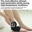 Electric Ankle Massager EMS Foot and Ankle Massager 36 Modes Vibration Ankle Heating Pad for Pain Relief