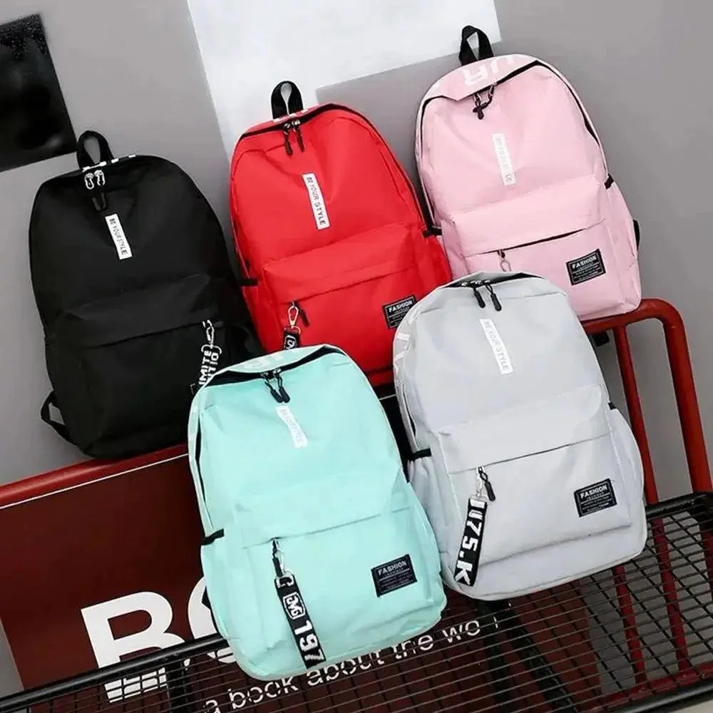 Waterproof Nylon Backpack For Students And Travelers