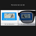 Men's UV400 Polarized Sunglasses Frame for Myopia Drivers
