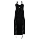 Velvet Gothic Maxi Dress For Women Today