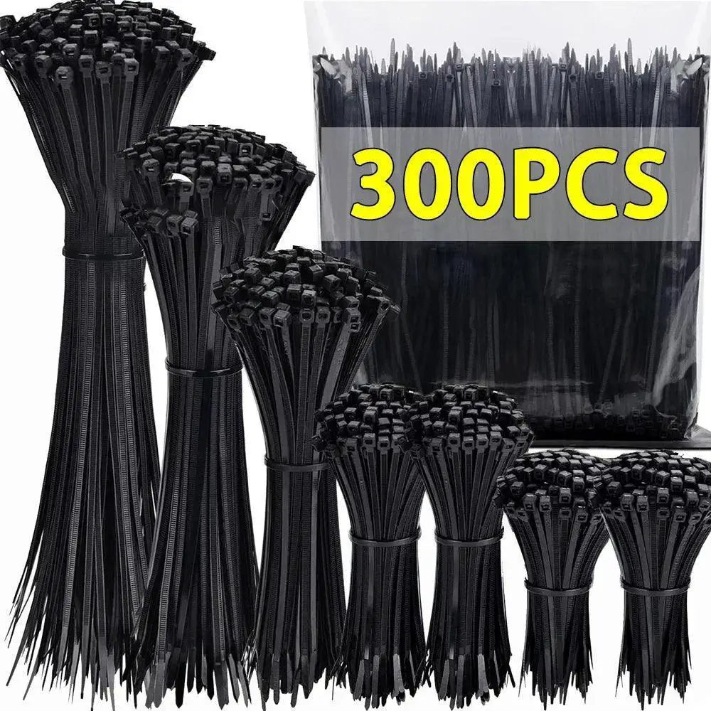 Detachable Nylon Cable Ties Efficient Cable Organization Kit